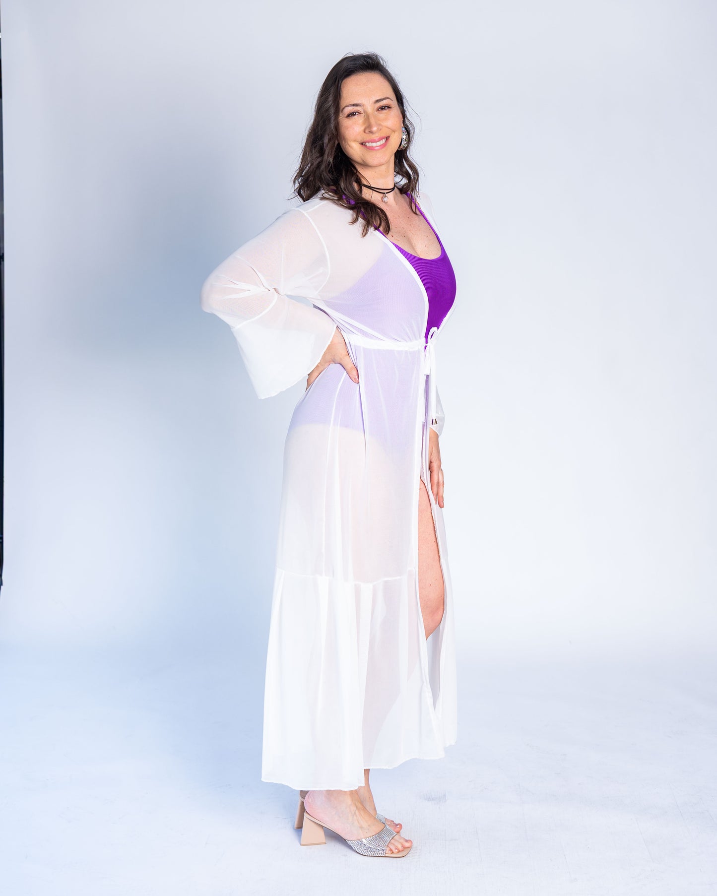 Salida de Baño Larga BR Camila Blanca