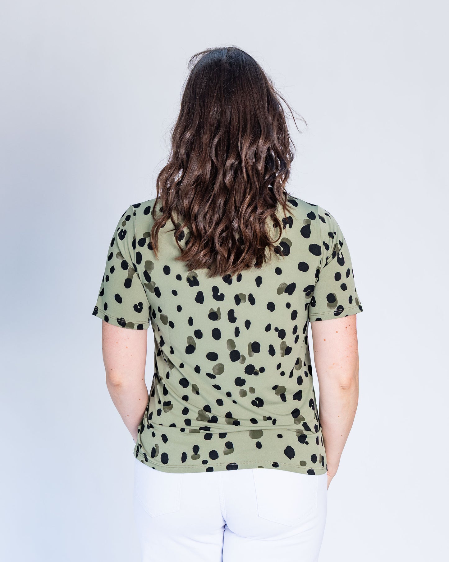 Polera Paula Rain Verde