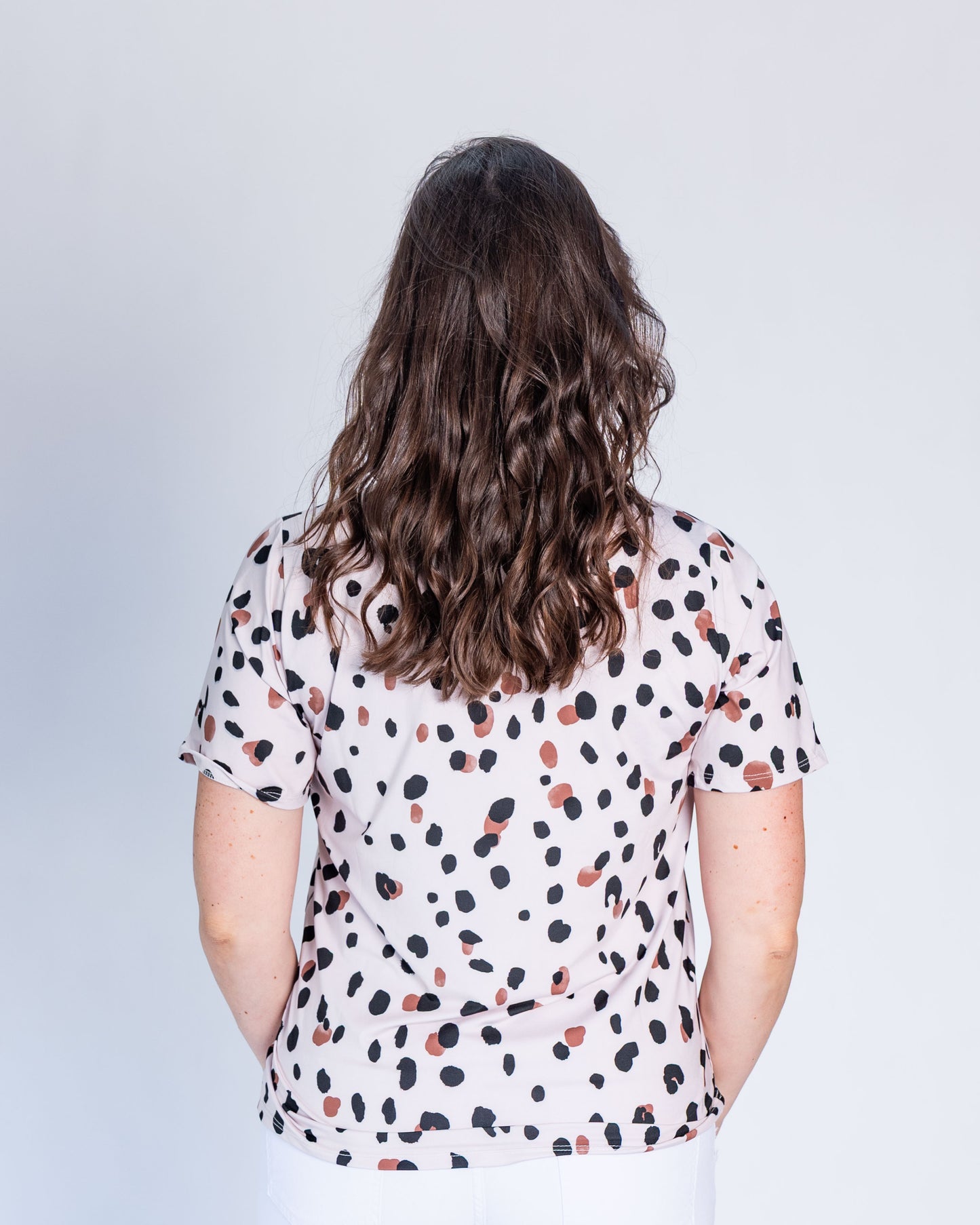 Polera Paula Rain Beige