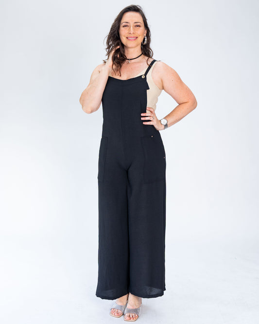 Jardinera Tirantes Lara Negro