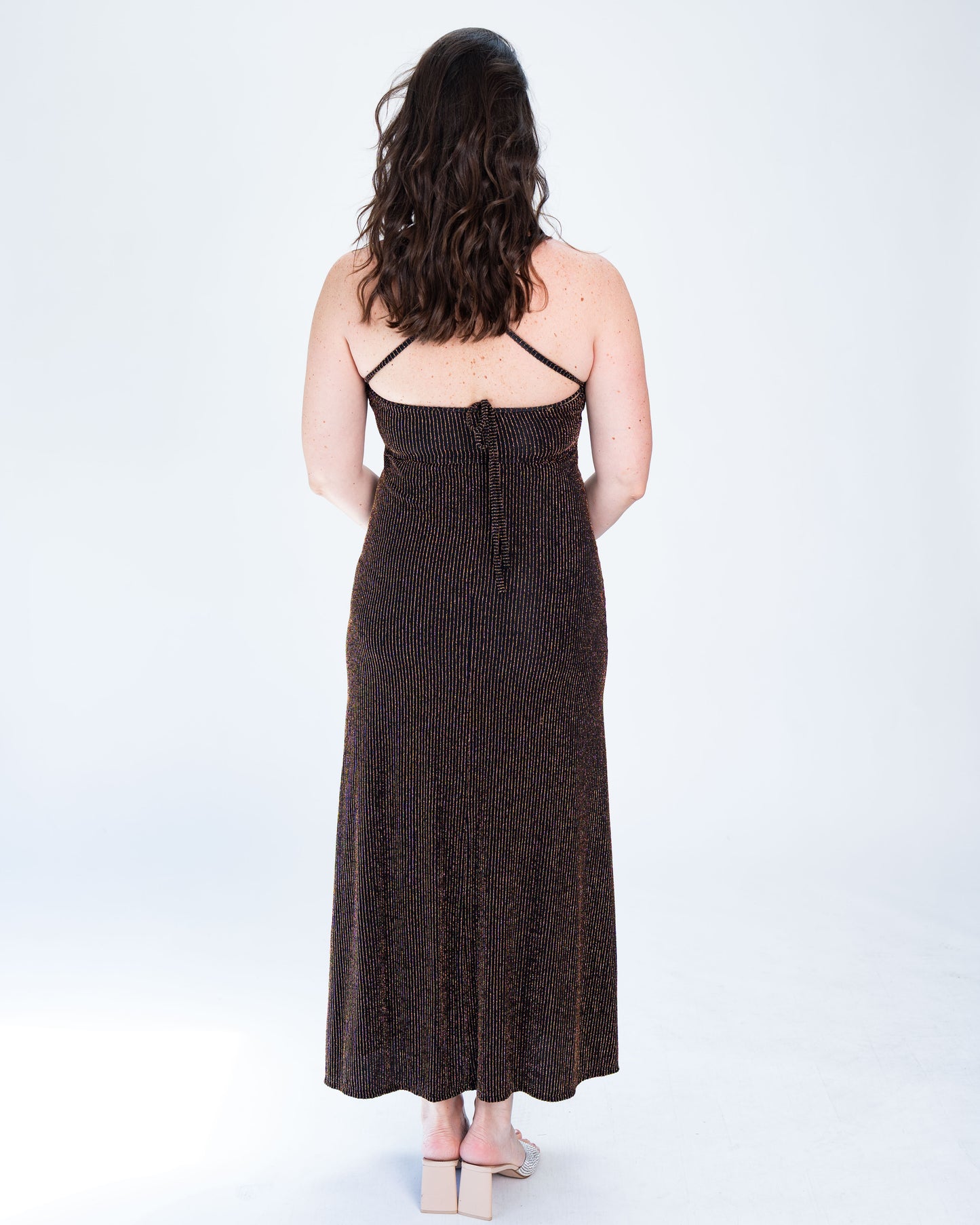 Vestido Give Fiesta Dorado