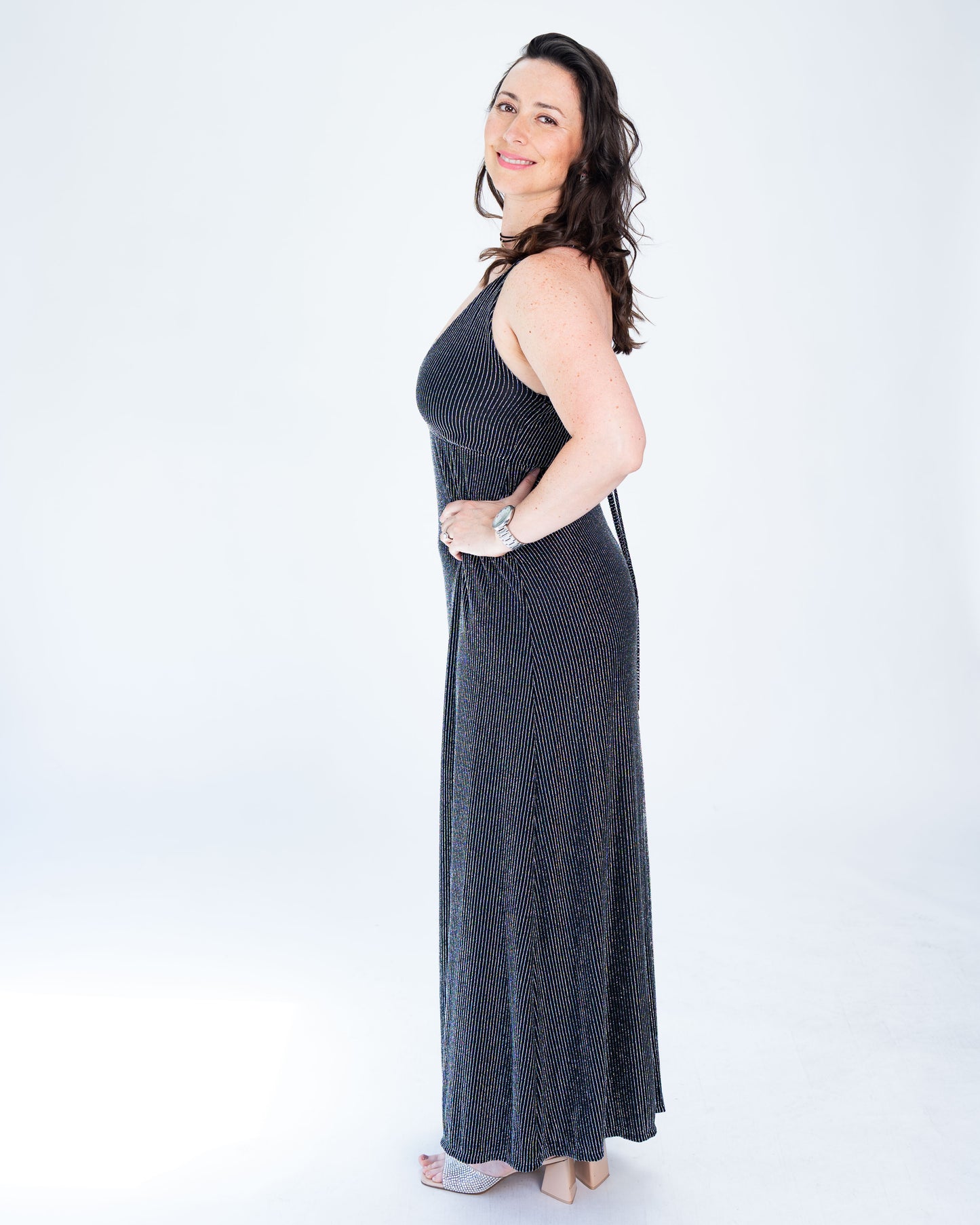 Vestido Give Fiesta Plata