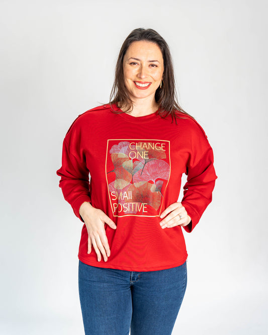 POLERON POSITIVE ROJO