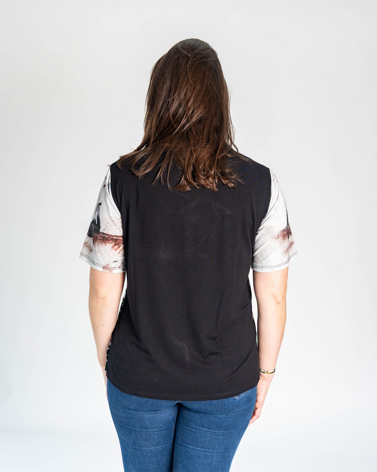 POLERA TAMARA LOVE NEGRO