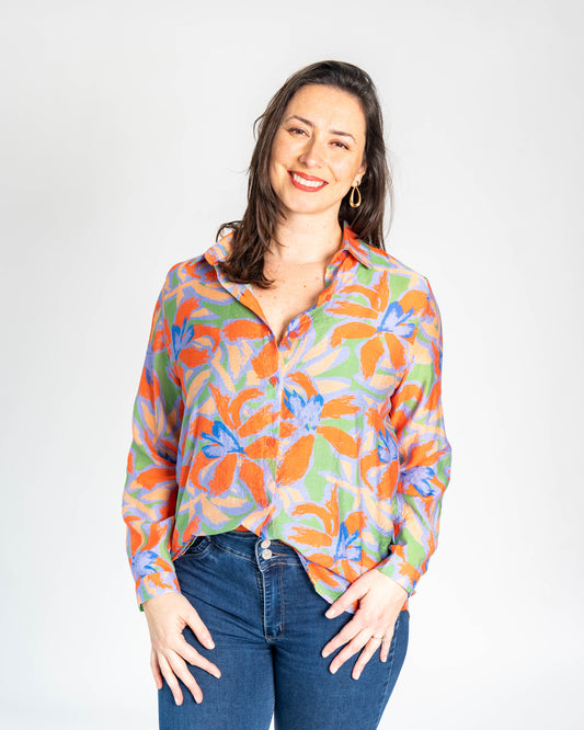 BLUSA JAMAICA NARANJA