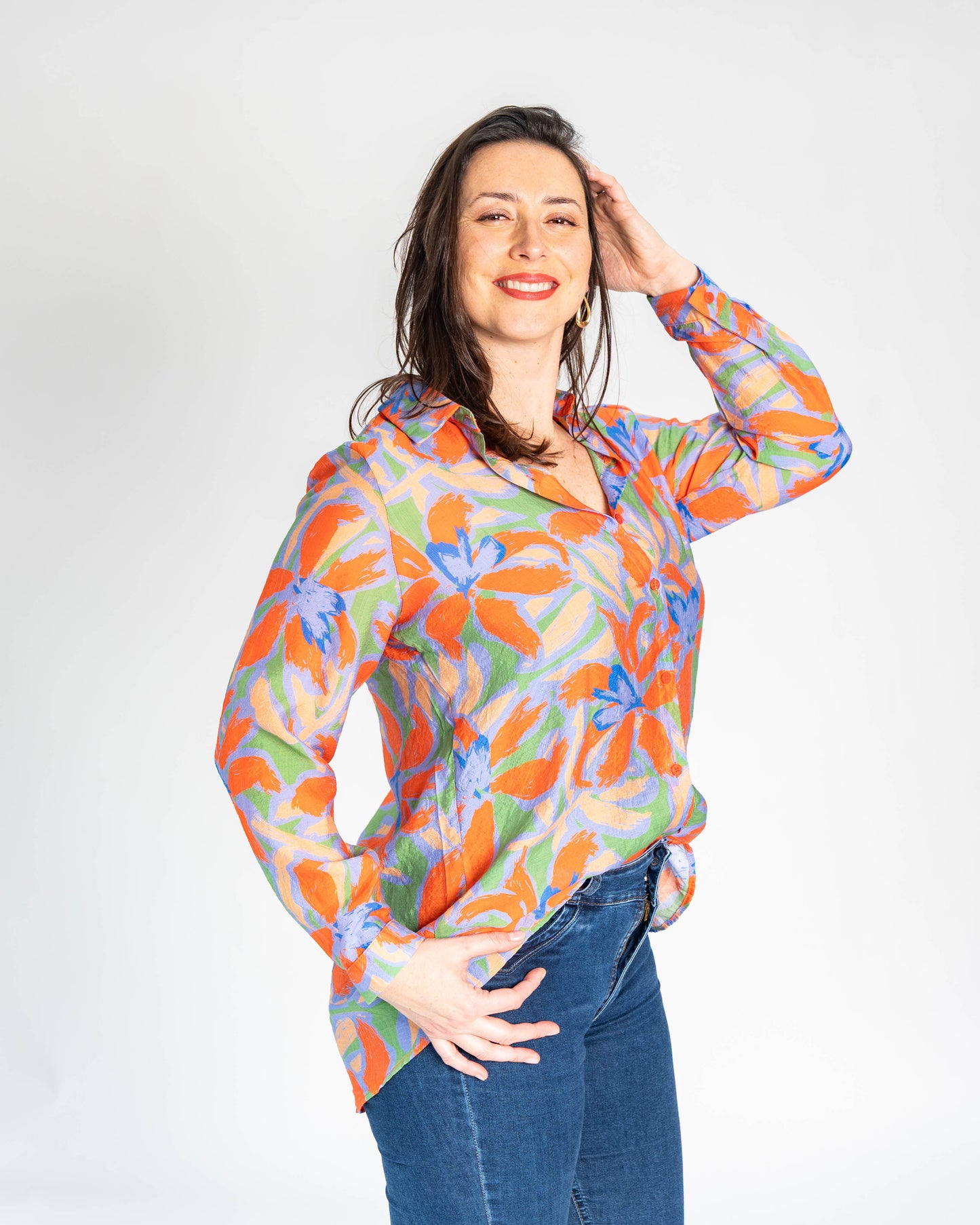 BLUSA JAMAICA NARANJA
