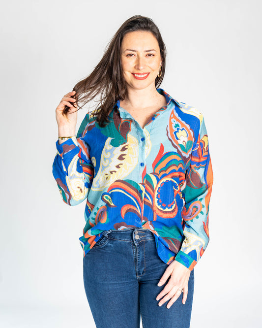 BLUSA JAMAICA AZUL