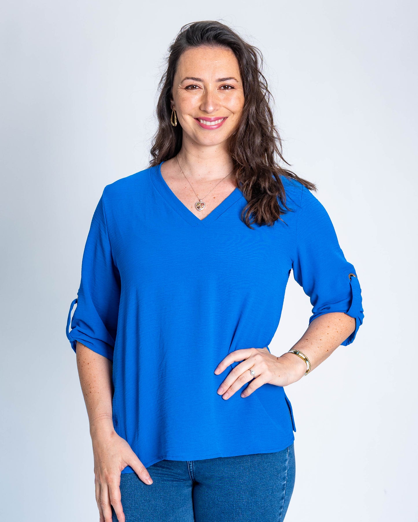 Blusa Lisa Melissa Azul