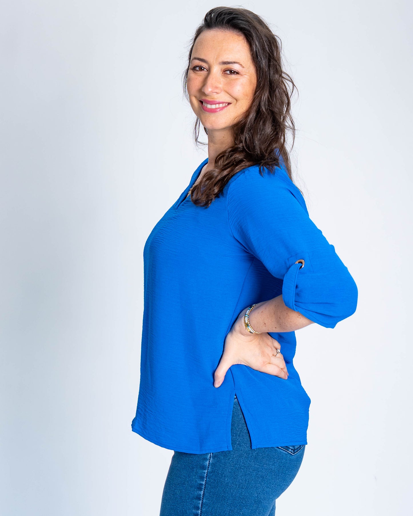 Blusa Lisa Melissa Azul