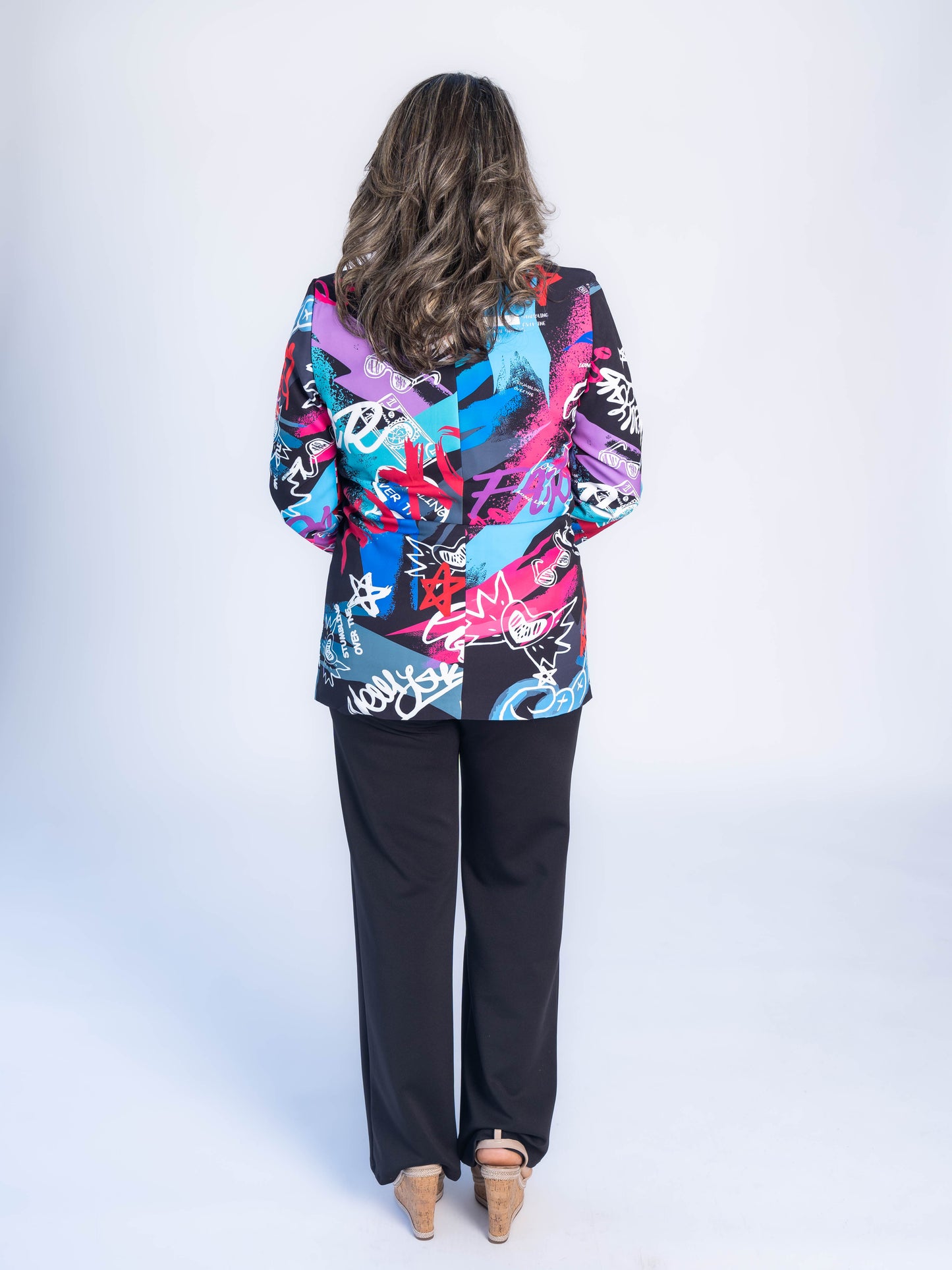 BLAZER GRAFITI NEGRO