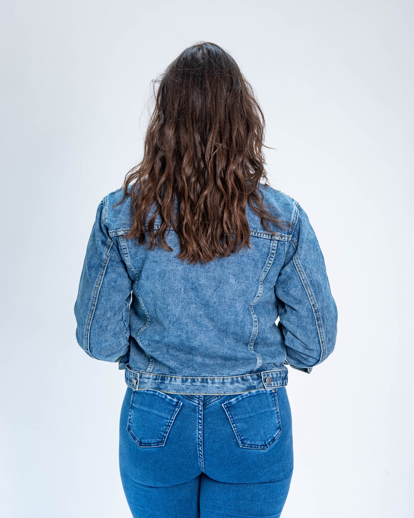 Chaqueta Mezclilla Dolly Brillos