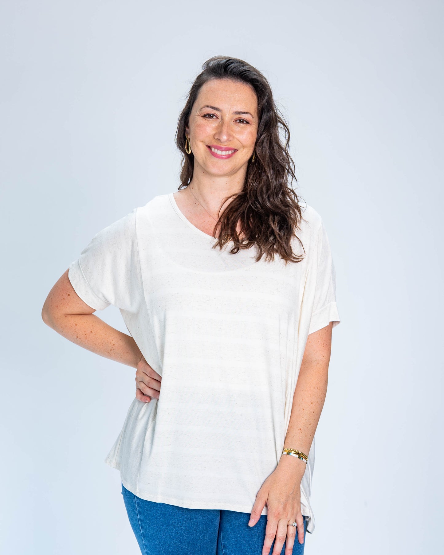 Polera BR Marina Blanco