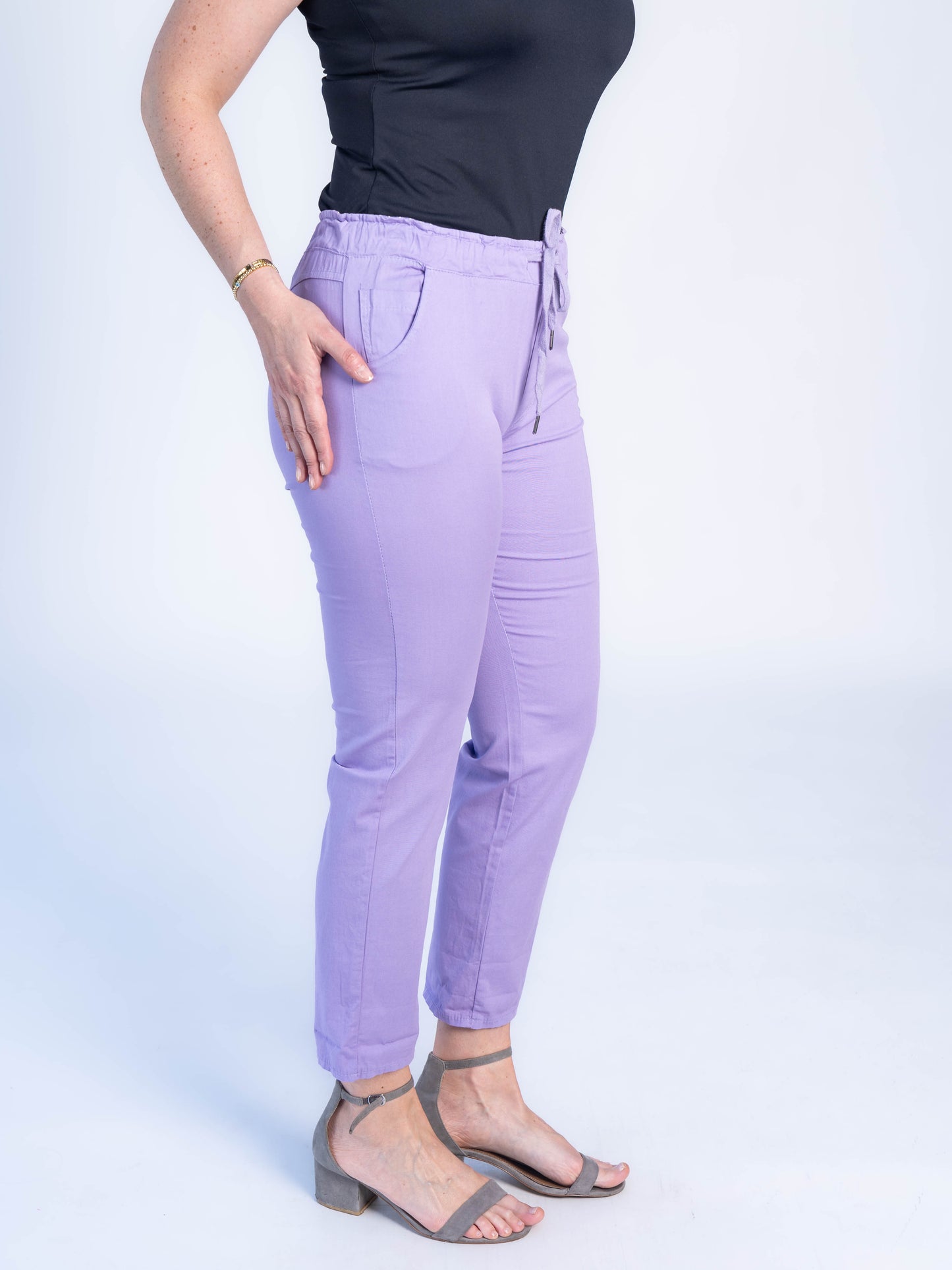 JOGGER ITALIANO PRIMAVERA LILA