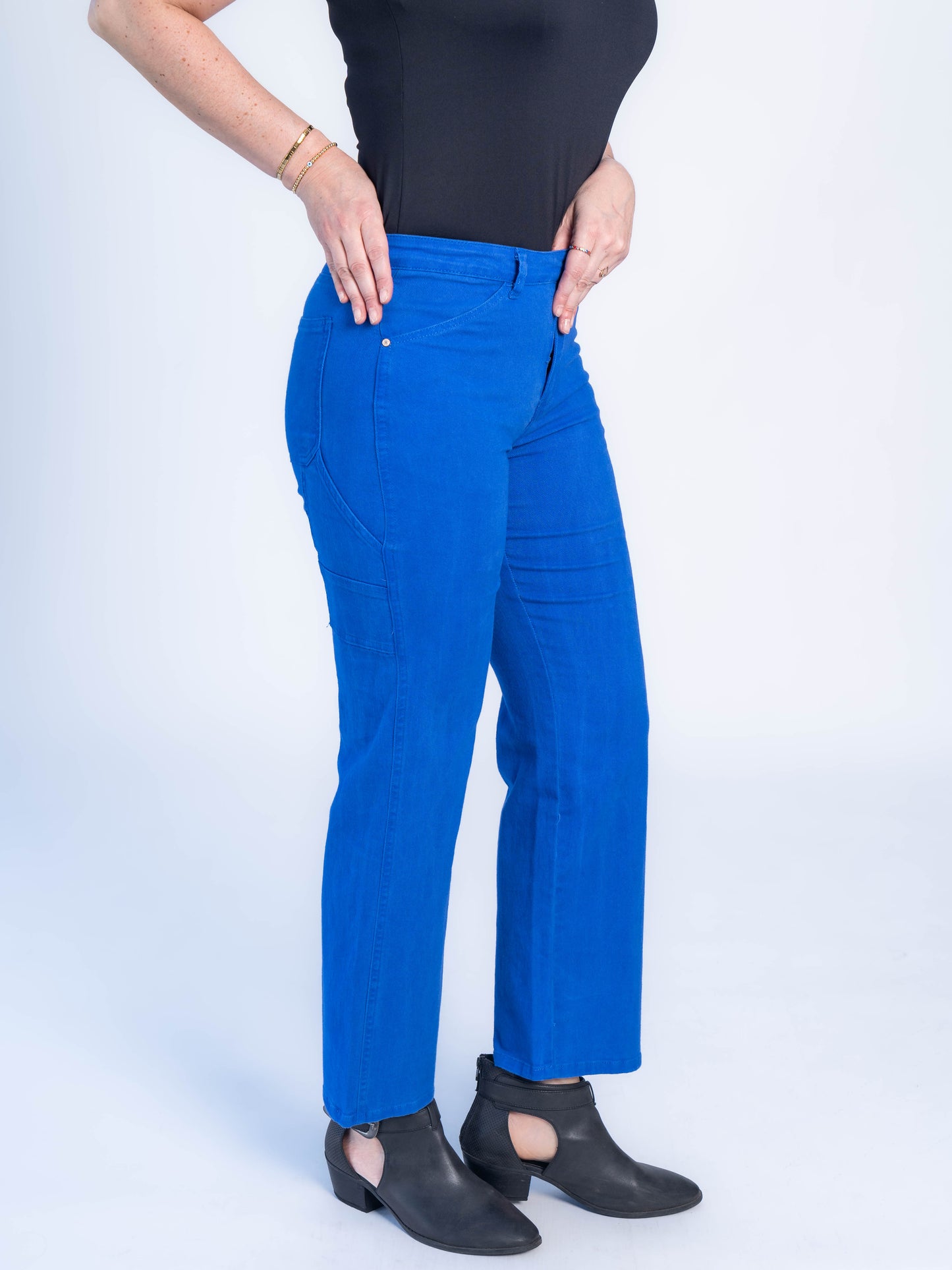 JEANS CARGO AZUL