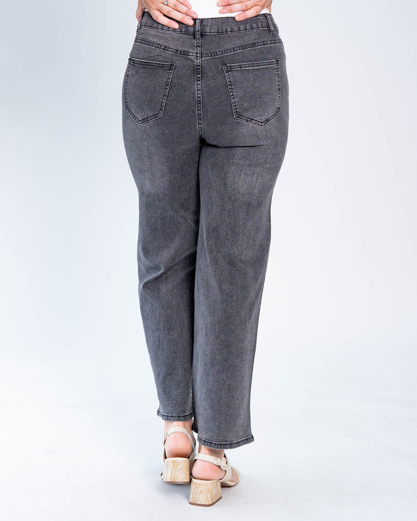 Jeans Brillos Jorge Gris