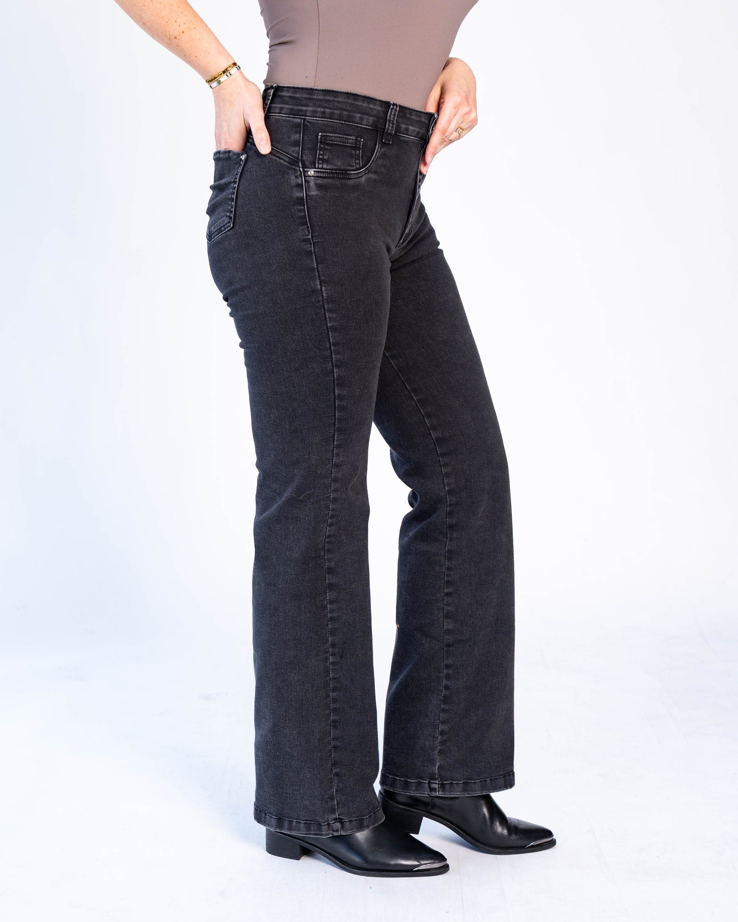 Jeans Recto Infinito negro