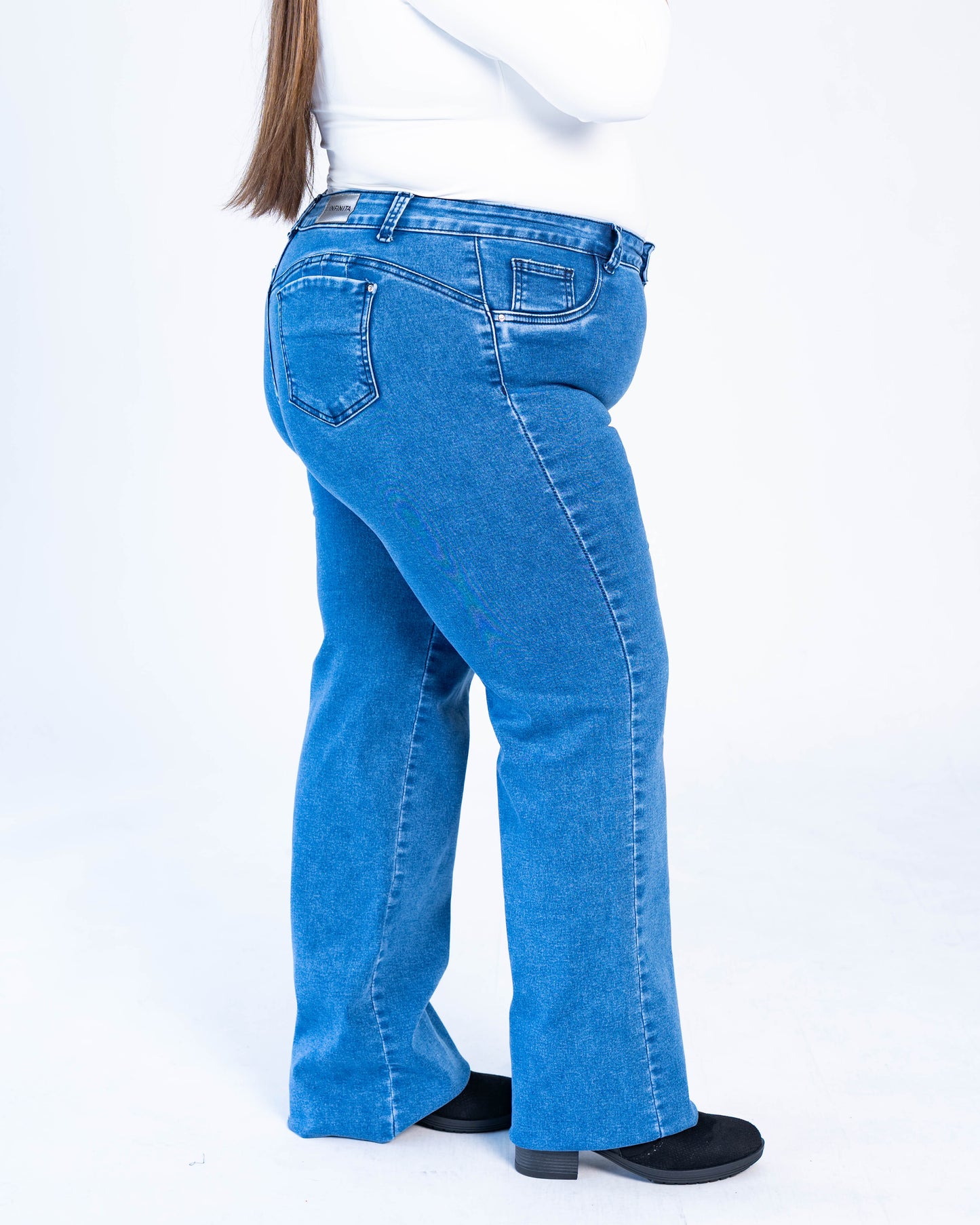 Jeans recto Infinito azul