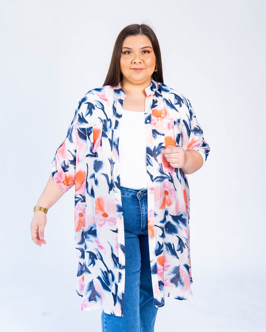 Blusa Azucena azul
