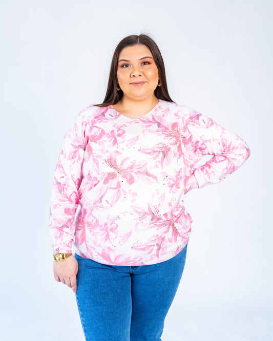 Sweater Dalia rosado