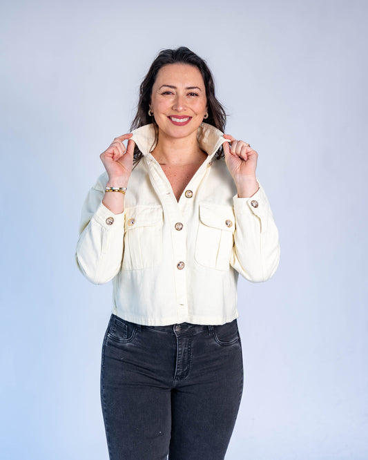Chaqueta Constanza Botones Dorados