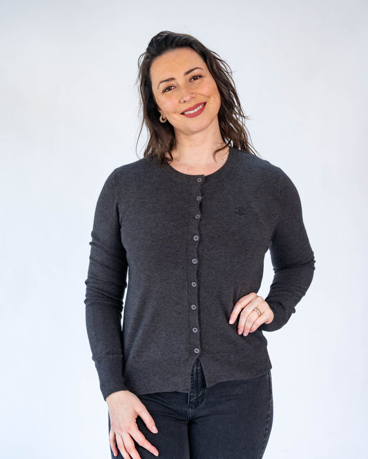 Chaleco Jessie Básico Gris