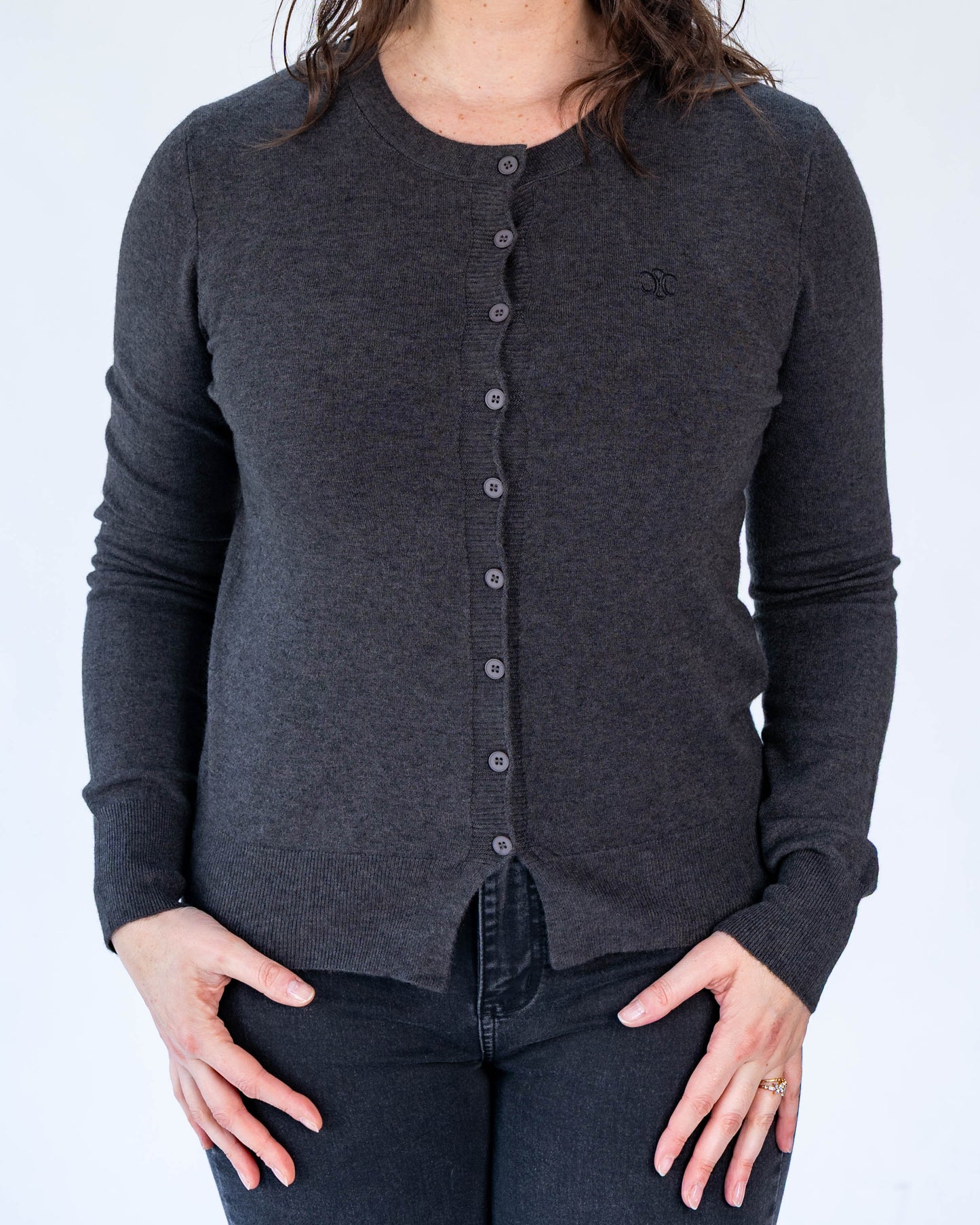 Chaleco Jessie Básico Gris