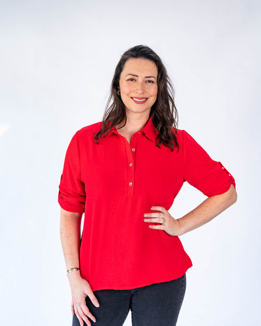 Blusa Mía roja