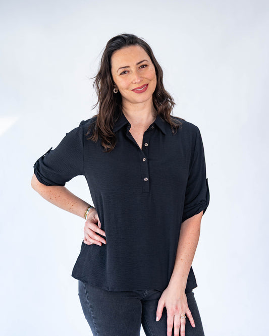 Blusa Mía negra