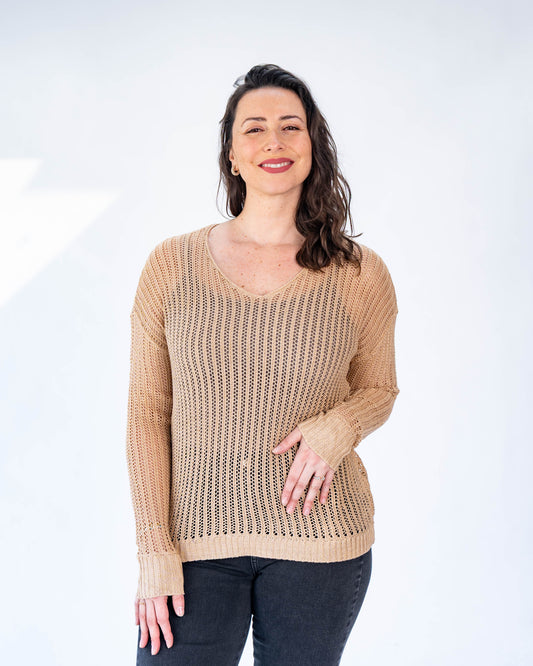 Sweater Luna Hilo Beige