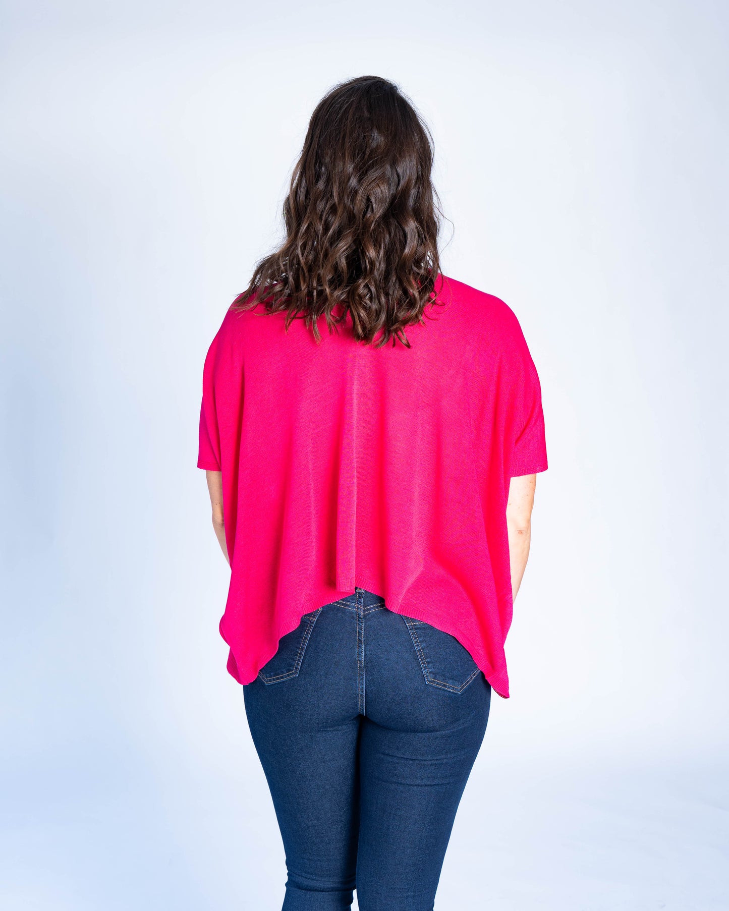 SWEATER HILO LILIAN FUCSIA