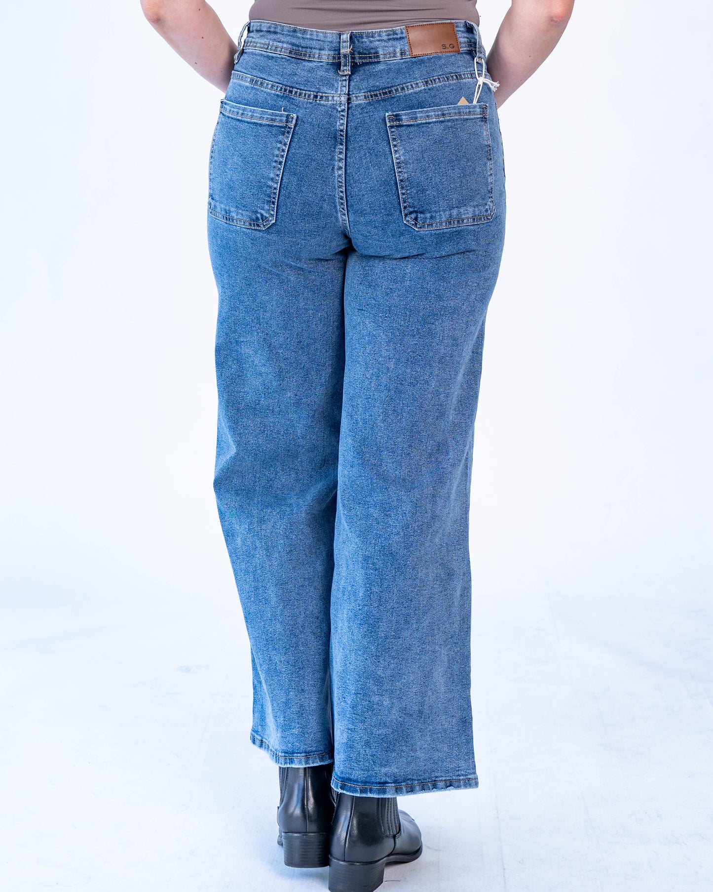 Jeans Culotte Antonio Azul
