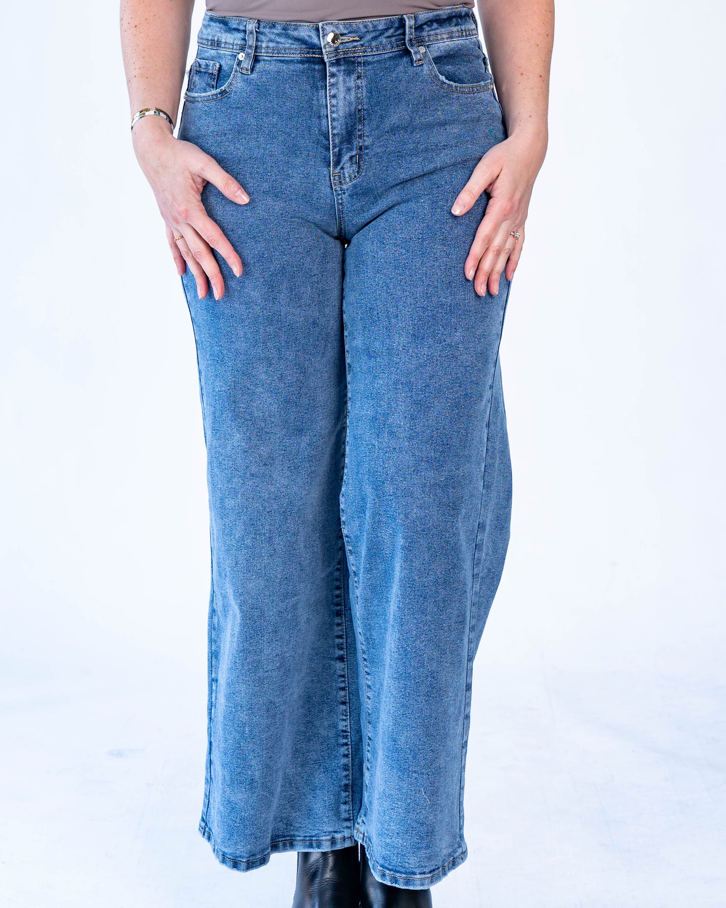 Jeans Culotte Antonio Azul