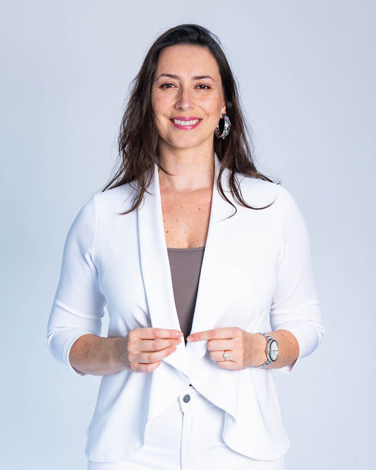 Chaqueta Ignacia Blanca