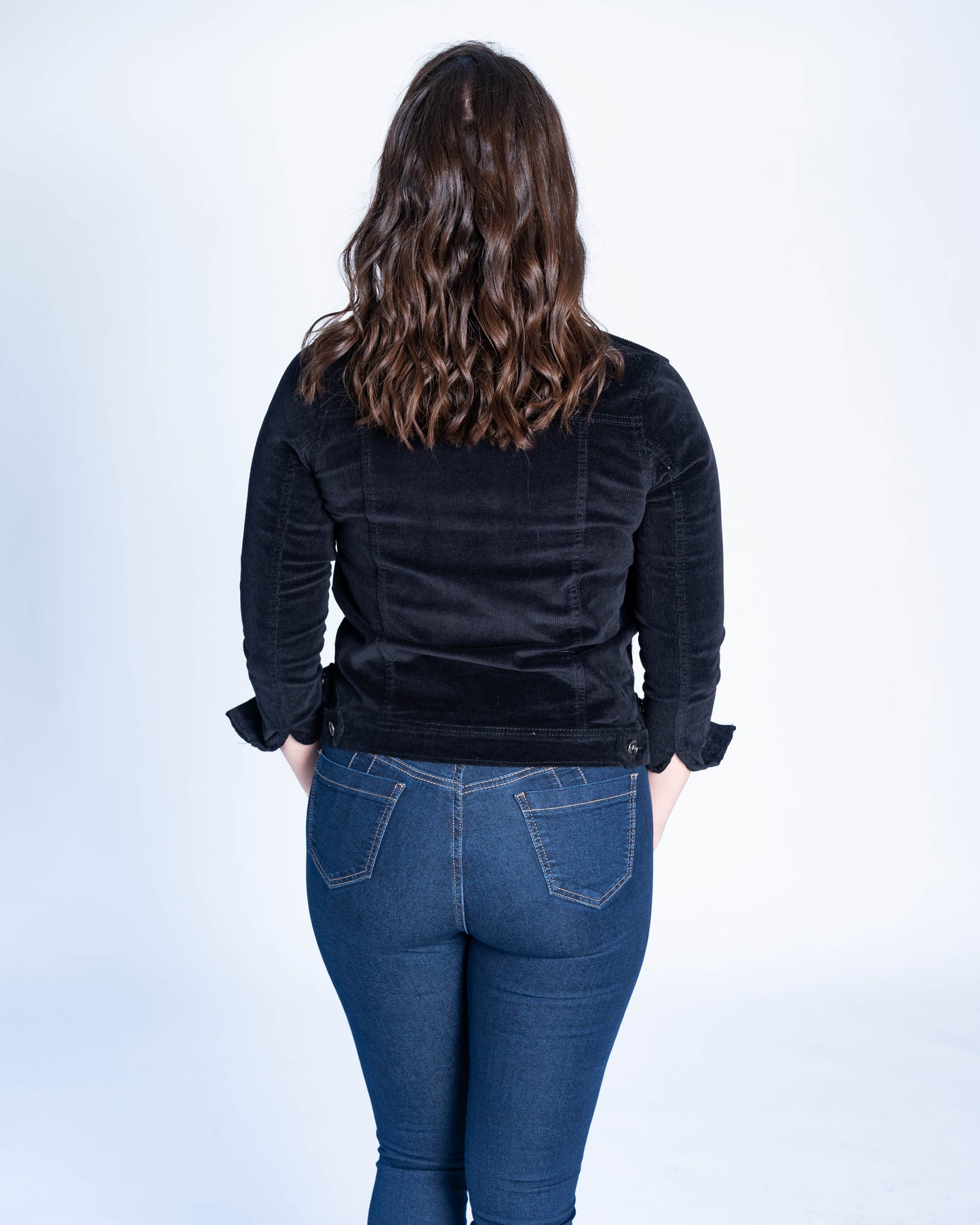 CHAQUETA COTELE NEGRA
