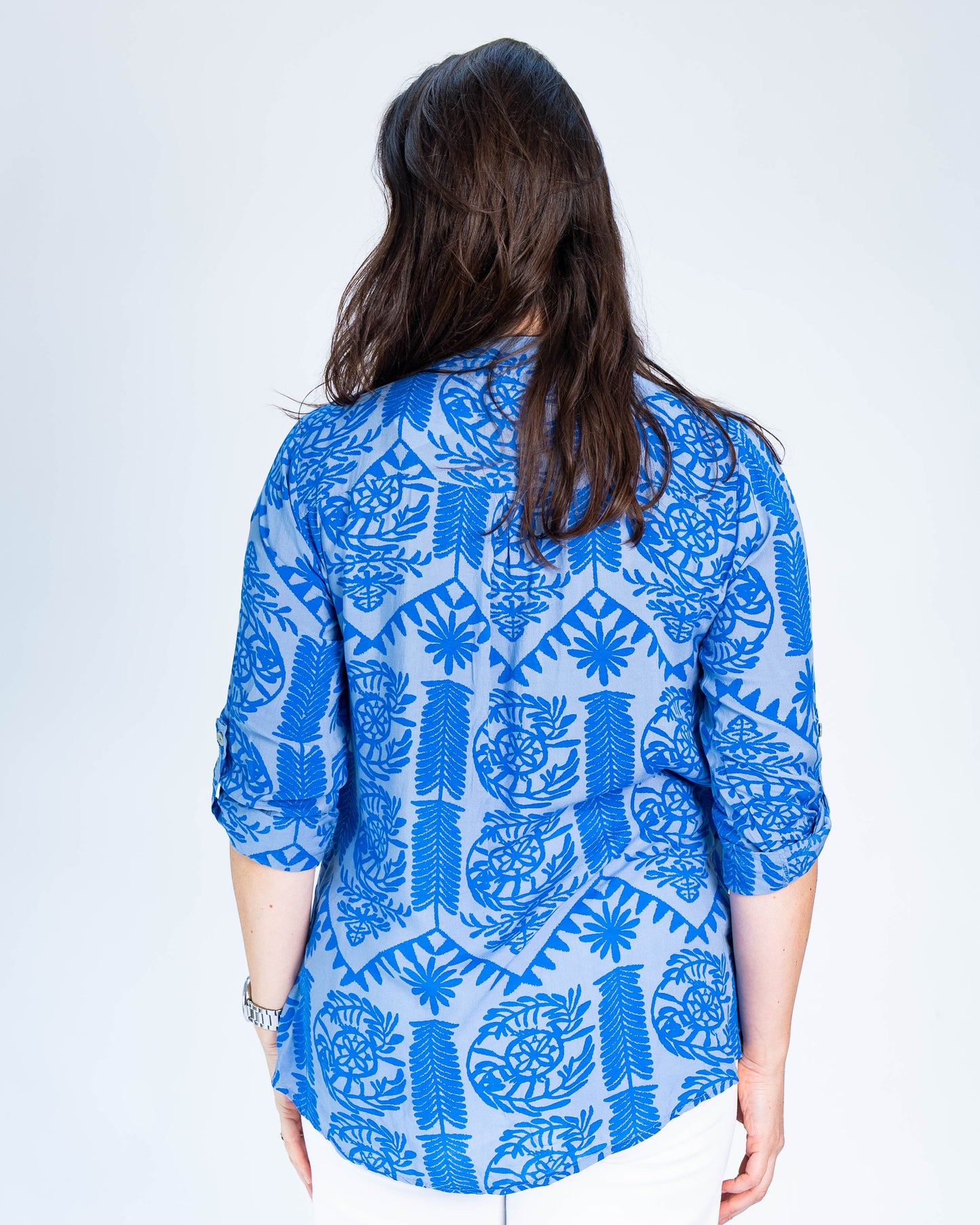 Blusa Italiana Trival Azul