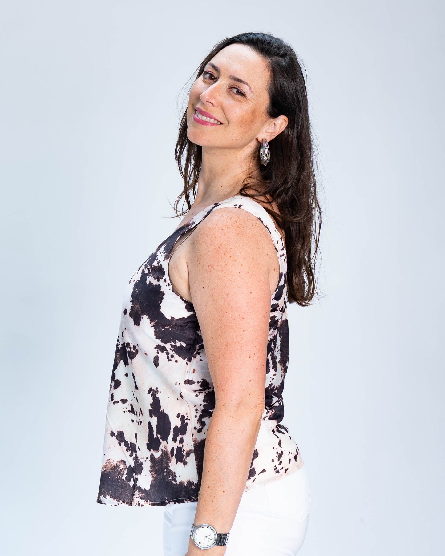 Polera Vaquera Sin Mangas