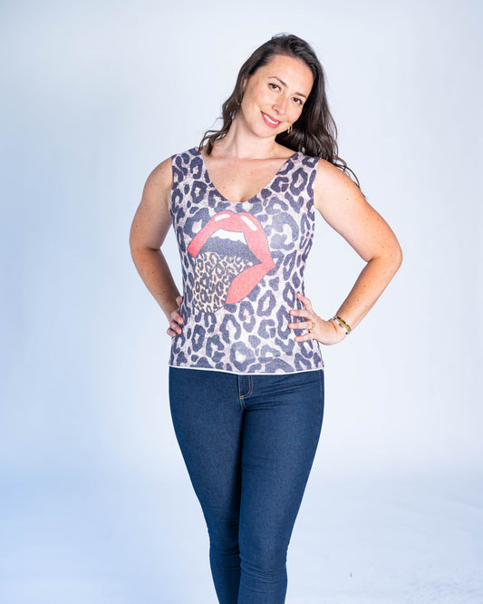 Polera Musculosa Rolling Stones