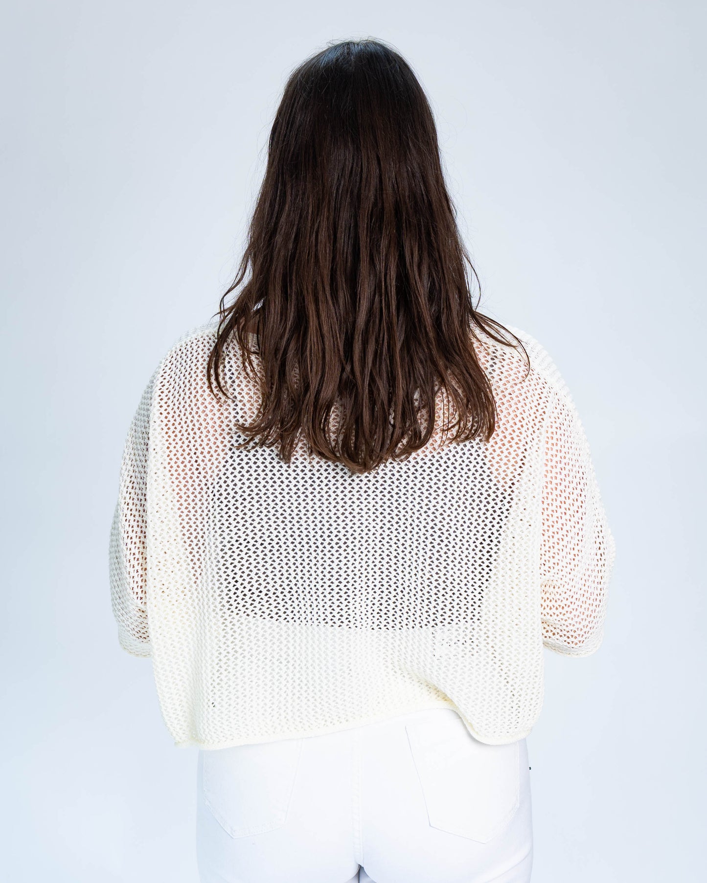 Sweater Hilo Estrella Blanco