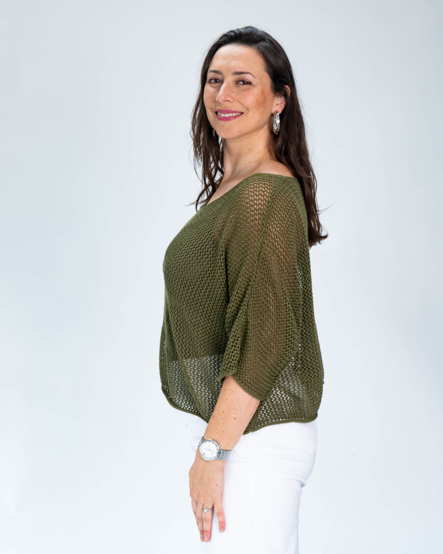 Sweater Hilo Estrella Verde