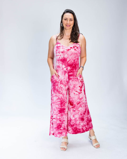 Enterito Tie Dye Frambuesa