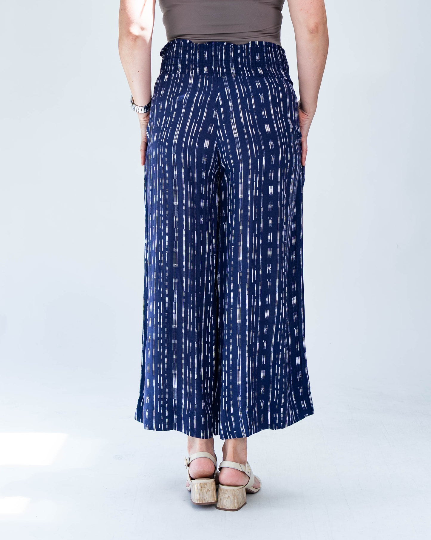 Pantalón Líneas Beli Azul