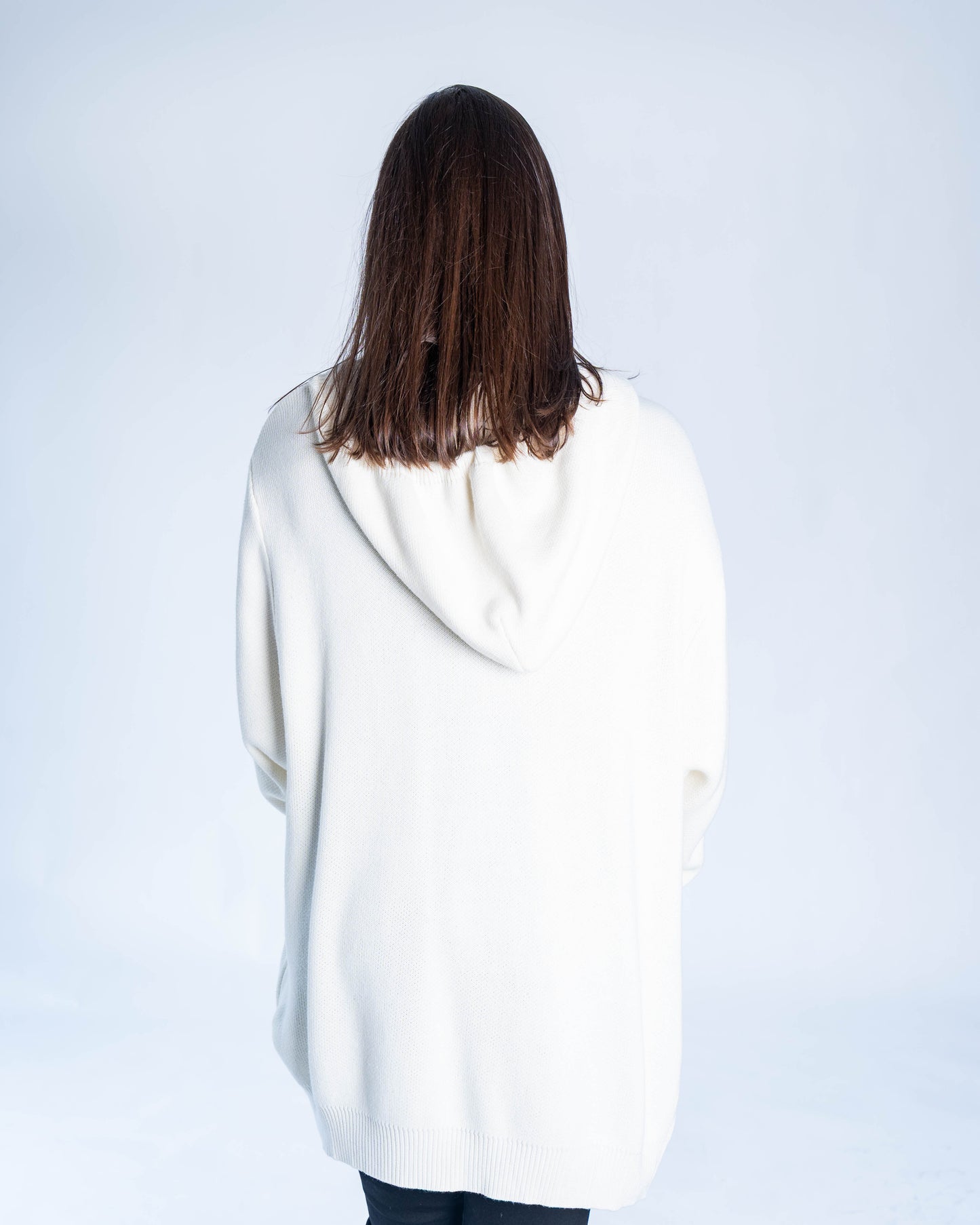 CARDIGAN CAPUCHA PAZ BLANCO