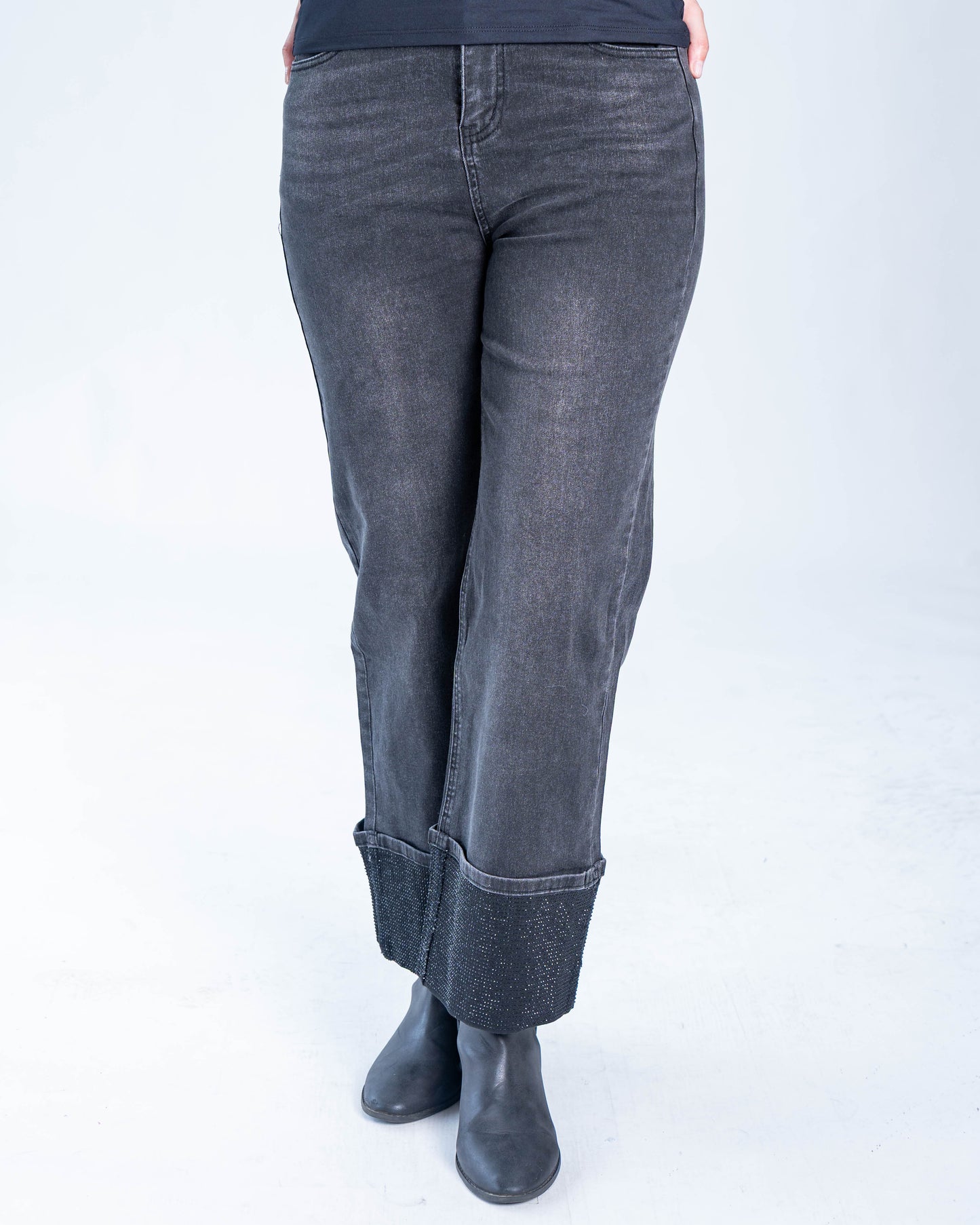 JEANS RECTO DIVA NEGRO
