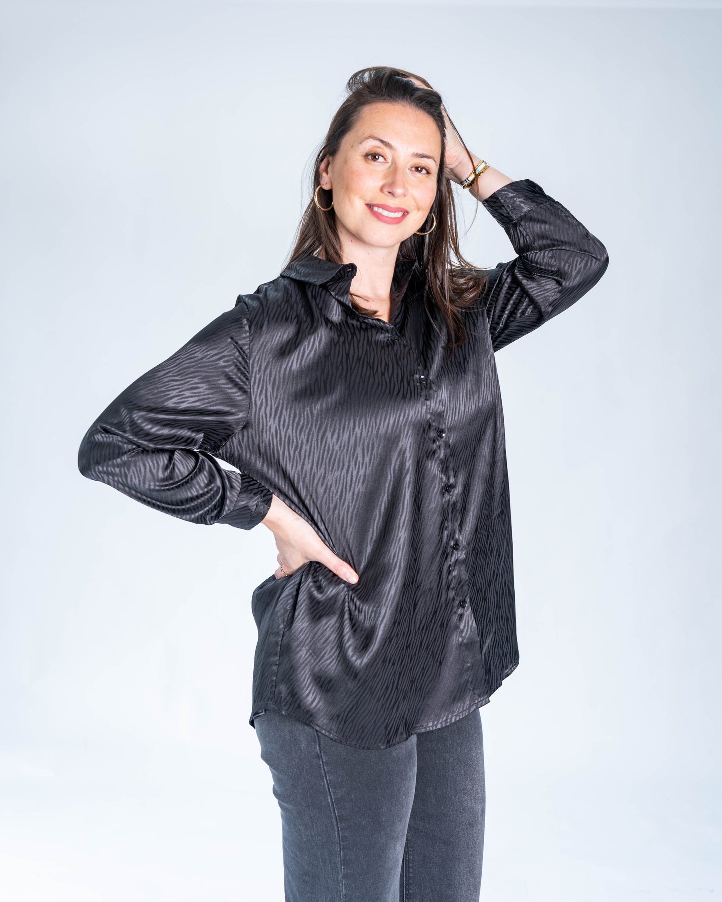 BLUSA CLAUDIA NEGRO