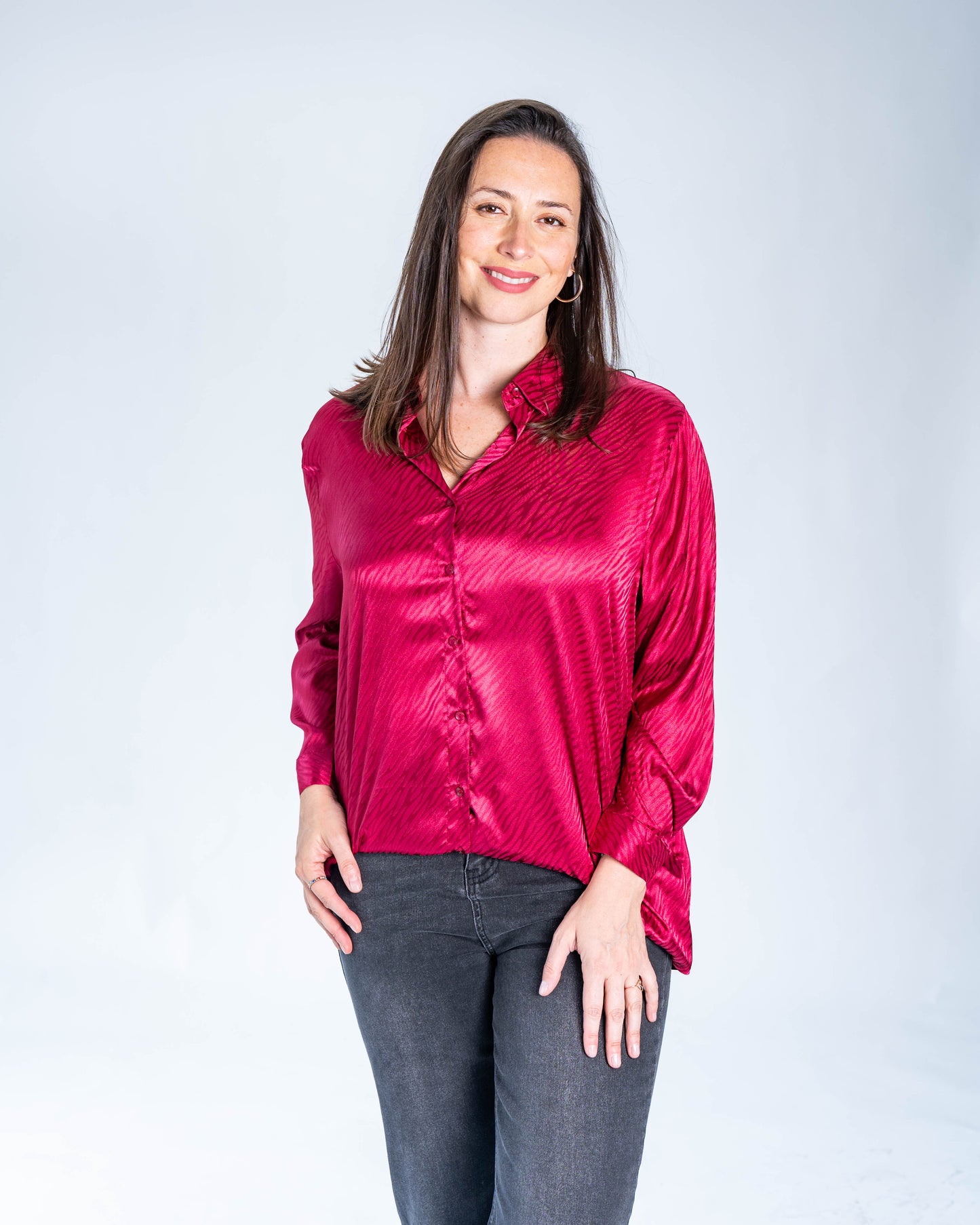 BLUSA CLAUDIA BURDEO