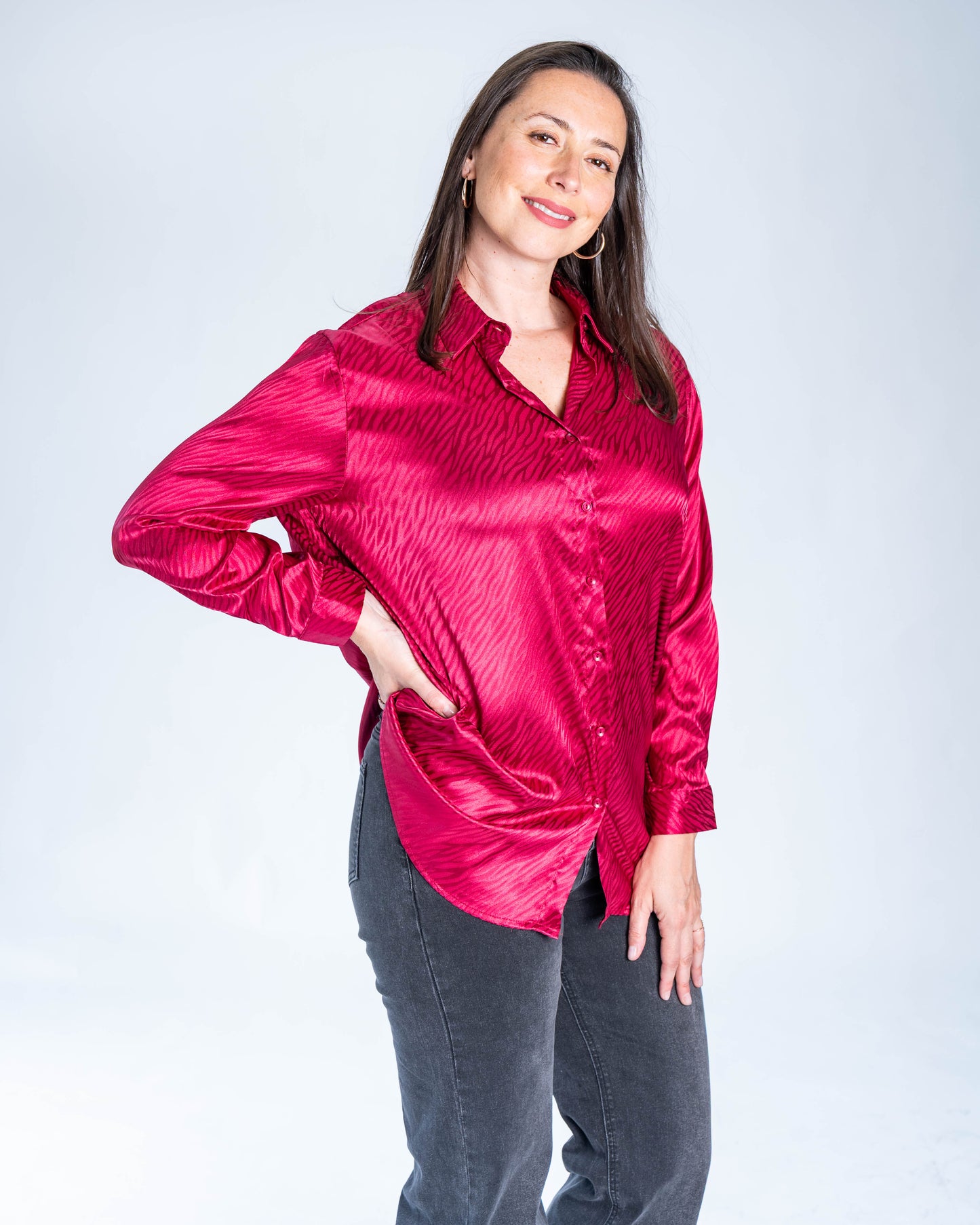 BLUSA CLAUDIA BURDEO