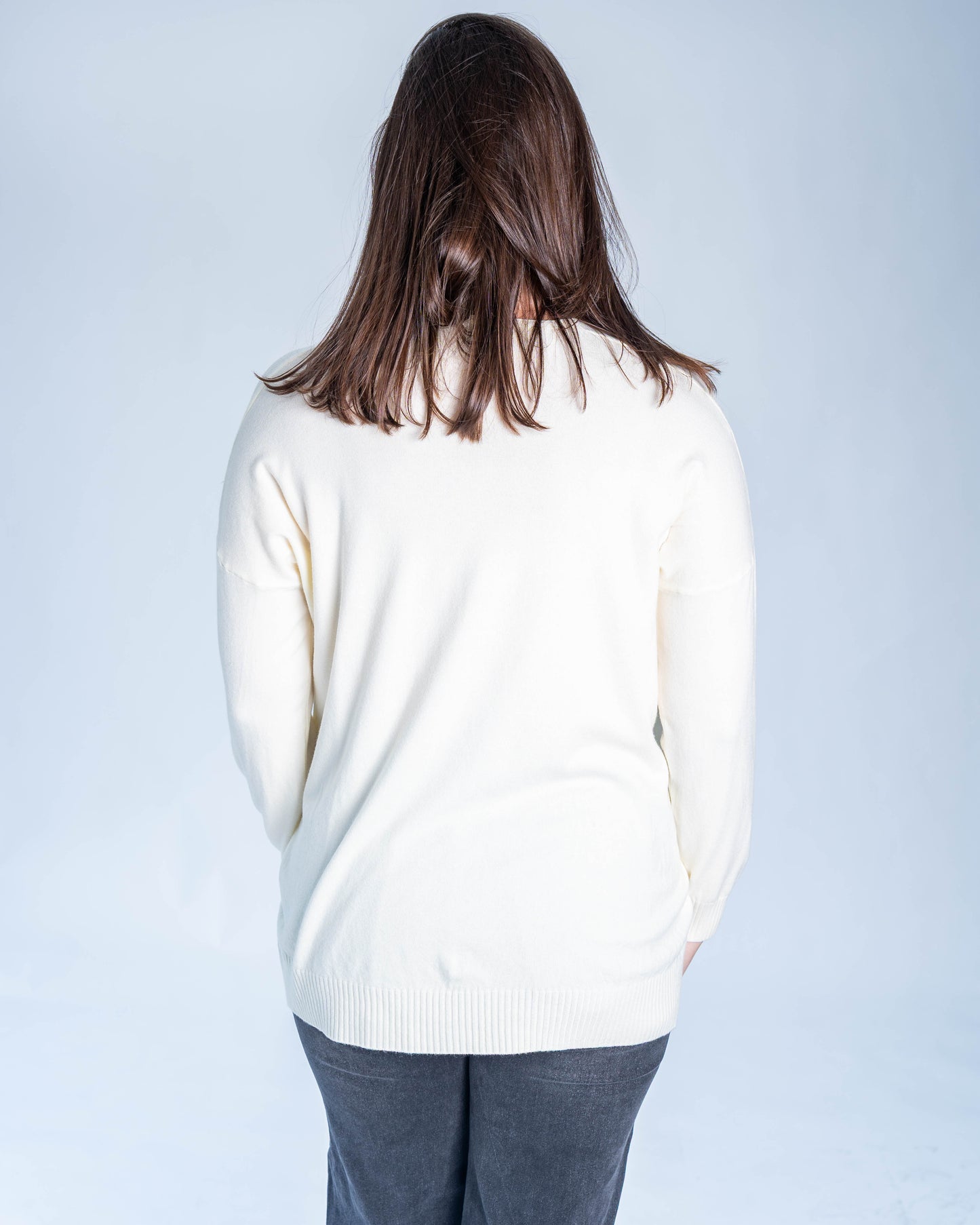 SWEATER CORAZON BLANCO