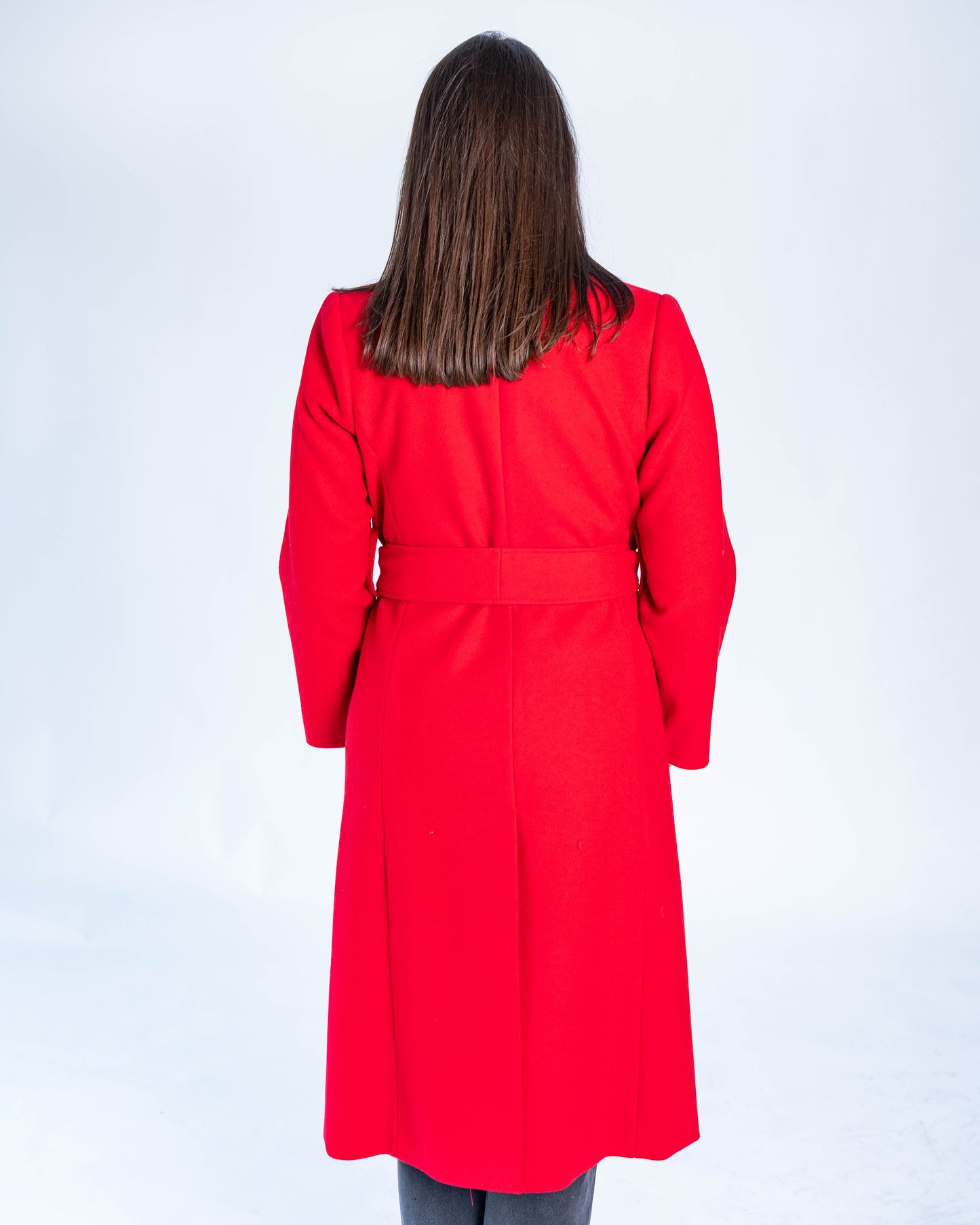 ABRIGO GOLD ROJO