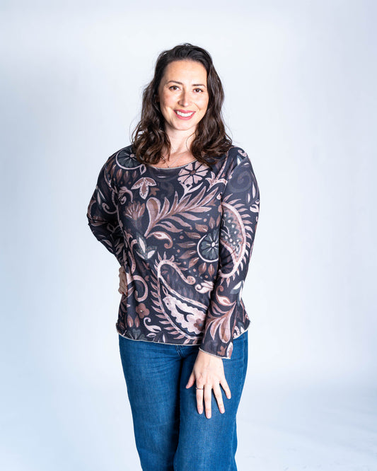SWEATER HILO TERESA NEGRO