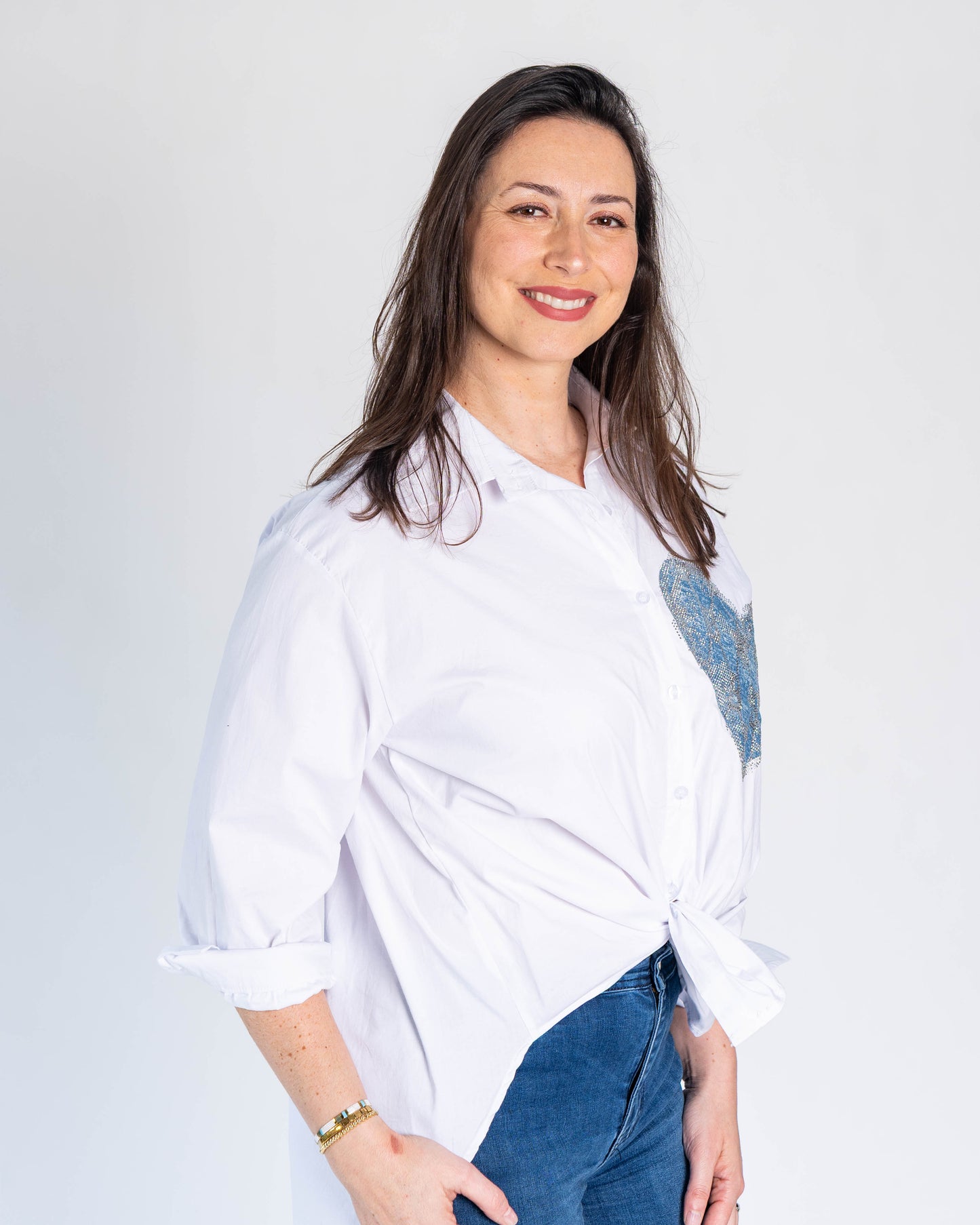 Blusa Palito Blanca